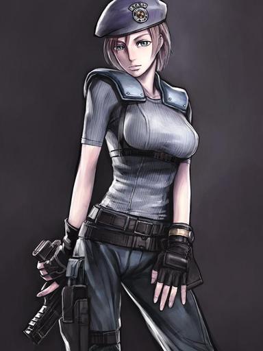 Resident Evil 5 - Косплей Джилл Валентайн (Jill Valentine) в боевом костюме